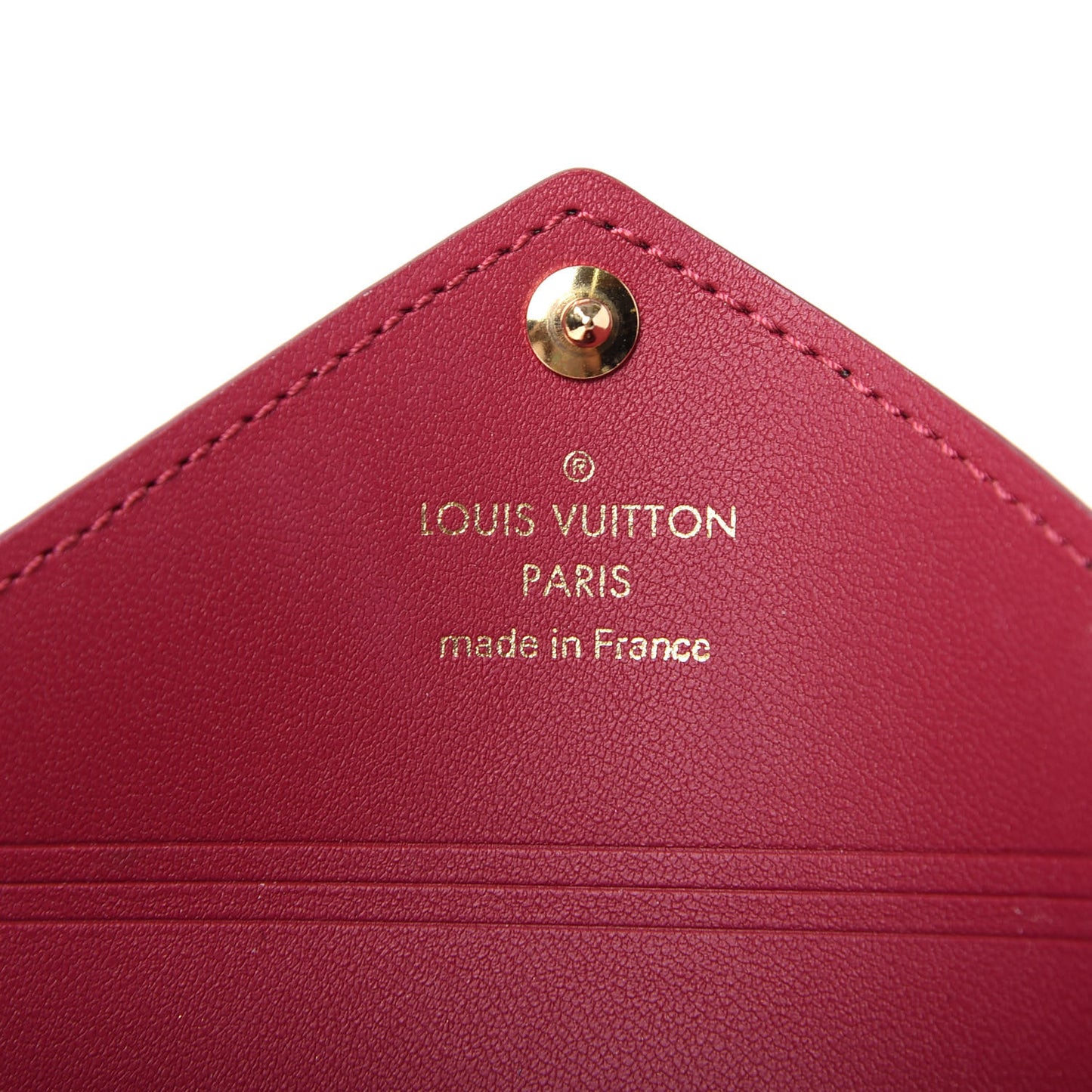 Monogram Small Kirigami Pochette Insert Fuchsia