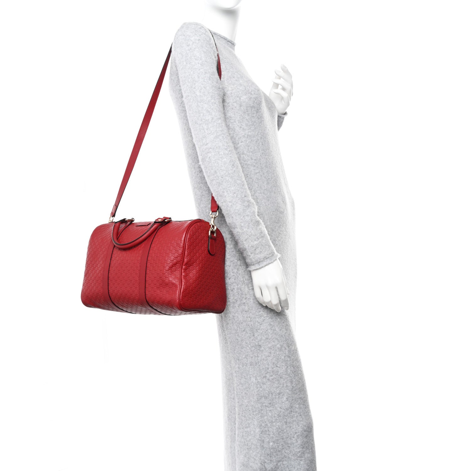 Gucci Microguccissima Medium Joy Boston Red 2 of 11