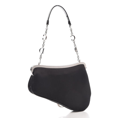 Christian Dior Nylon Mini Saddle Bag Black 3 of 8