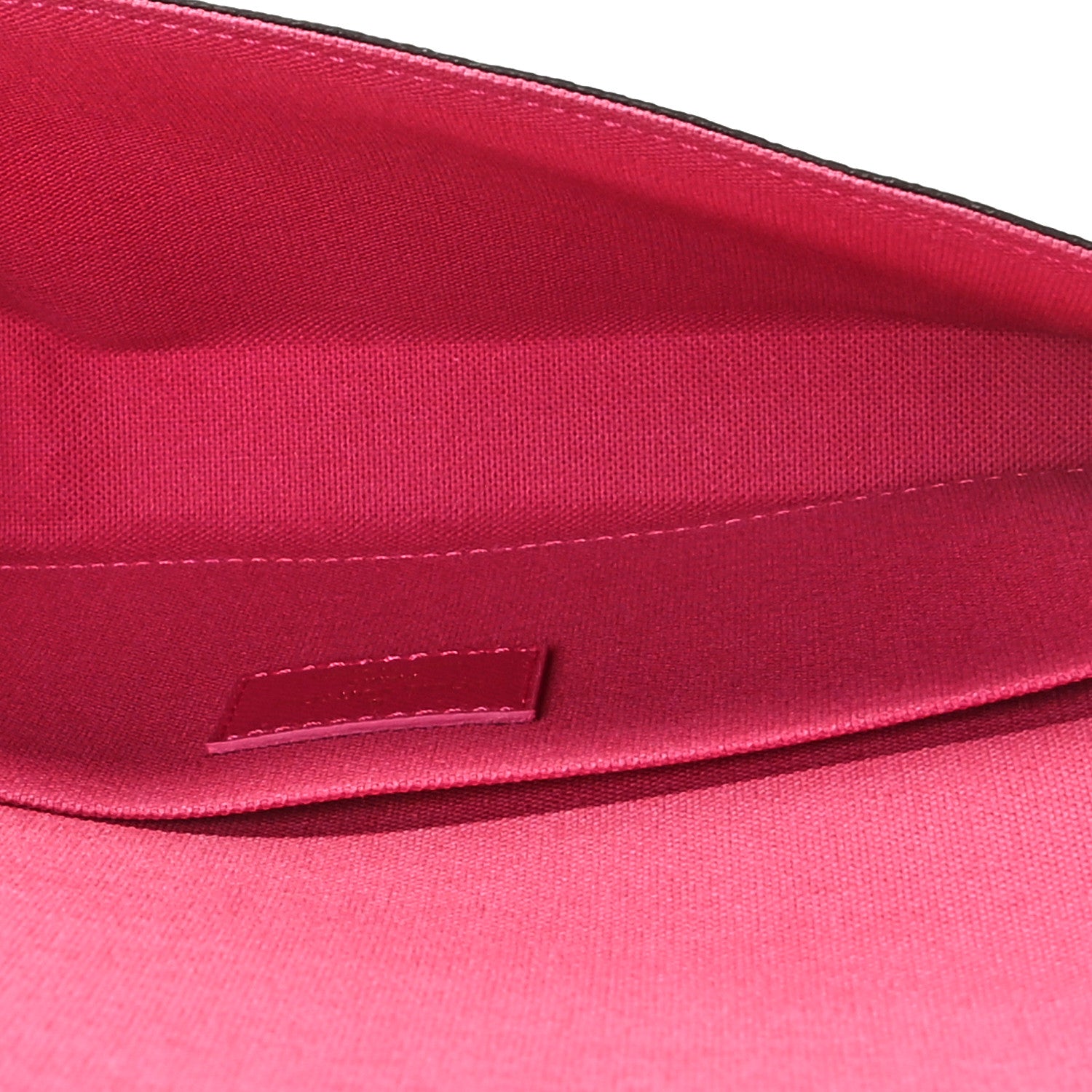 Louis Vuitton Monogram 2021 Christmas Animation Hollywood Pochette Felicie Chain Wallet Fuchsia 9 of 10