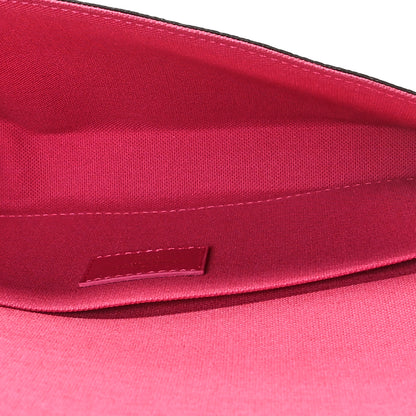 Louis Vuitton Monogram 2021 Christmas Animation Hollywood Pochette Felicie Chain Wallet Fuchsia 9 of 10