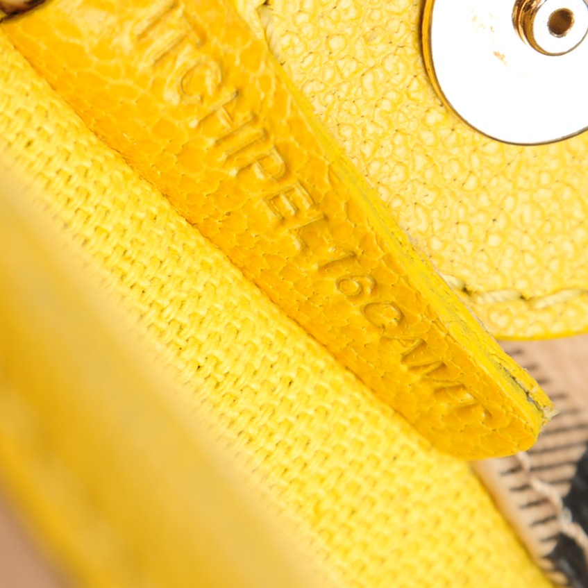 Burberry Haymarket Check Small Canterbury Tote Yellow 10 of 10