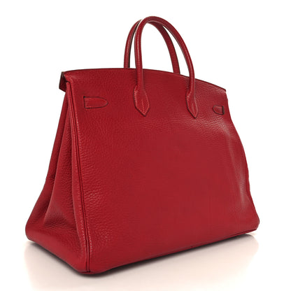 Hermes Fjord Birkin 40 Rouge 3 of 18