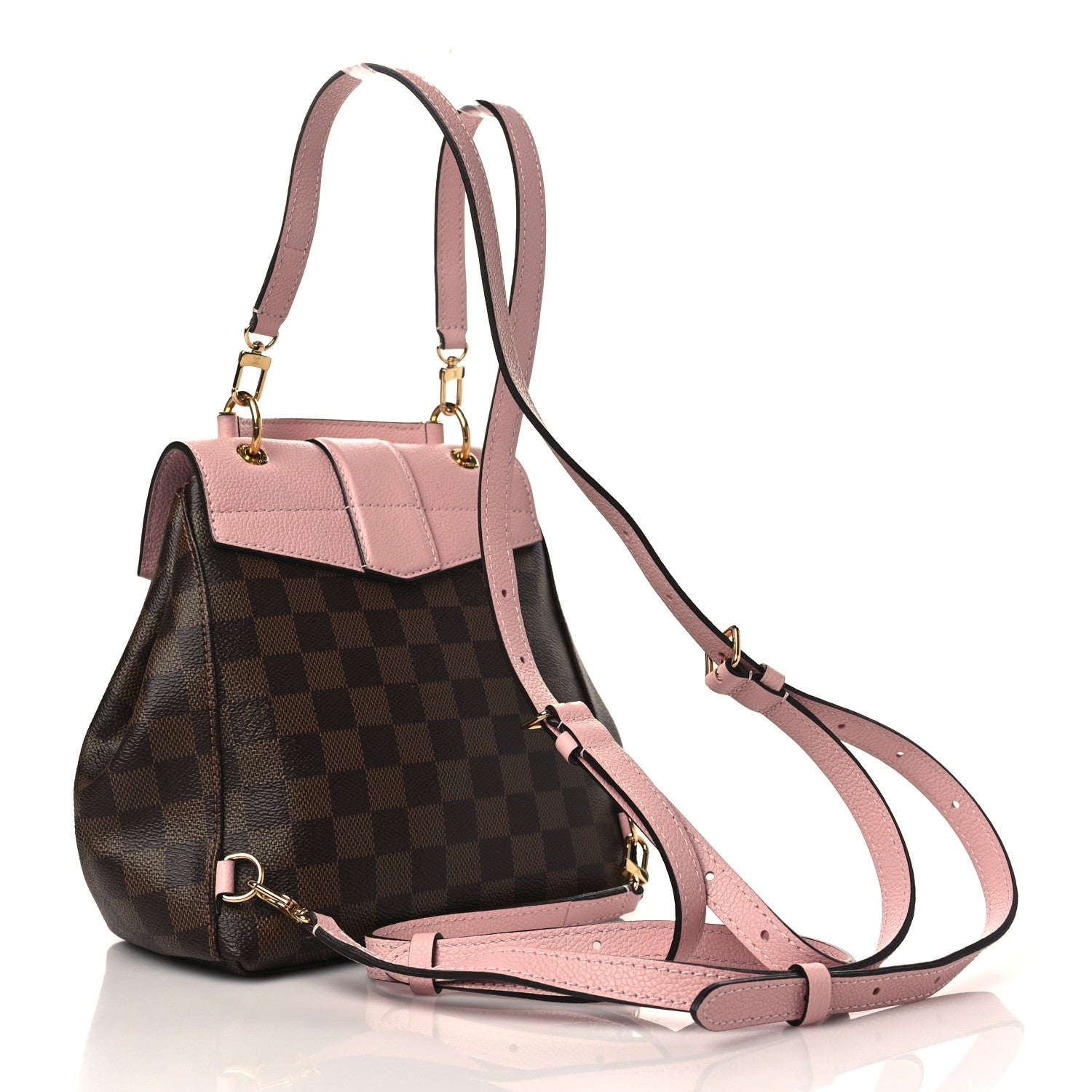 Louis Vuitton Damier Ebene Clapton Backpack Magnolia 2 of 7