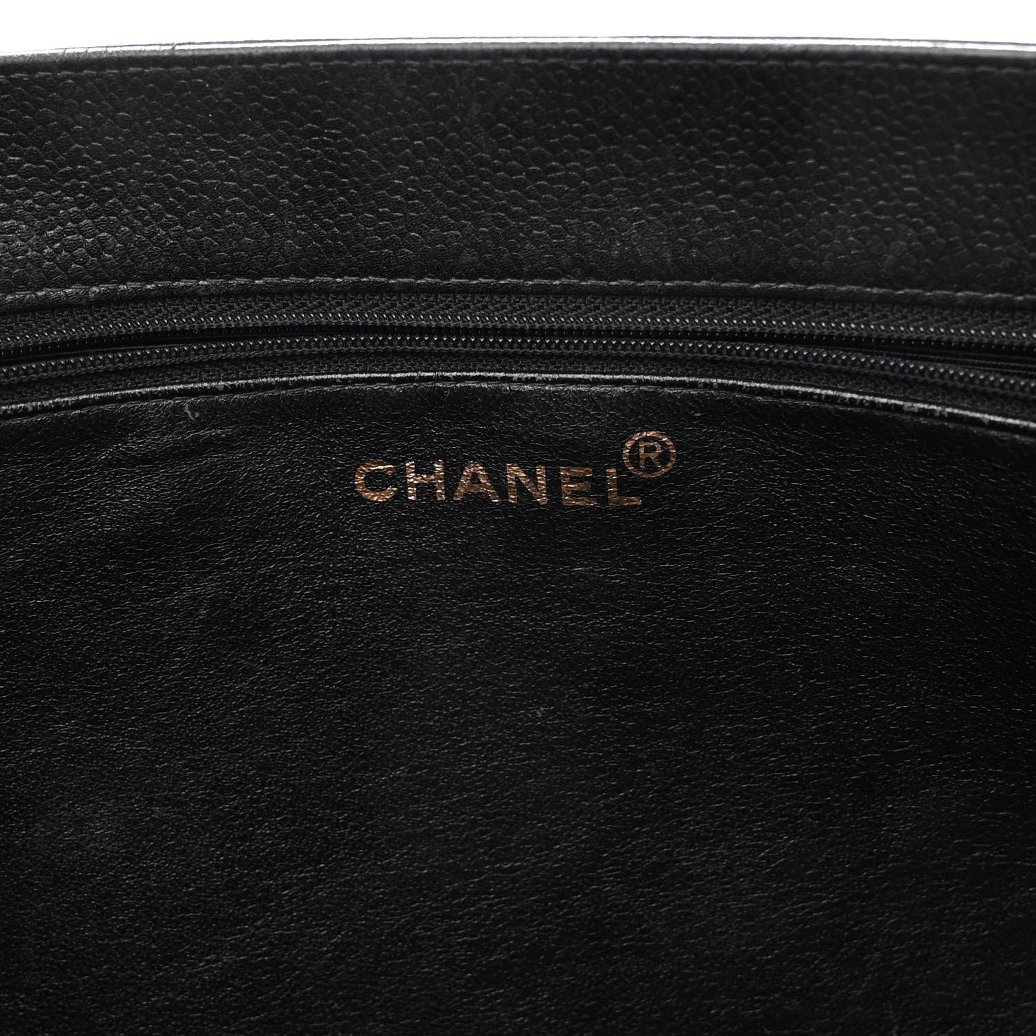 Chanel Caviar CC Tote Black 6 of 13