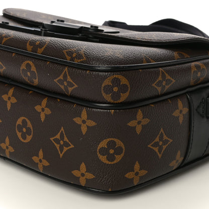 Louis Vuitton Monogram Macassar S Lock Messenger 9 of 9