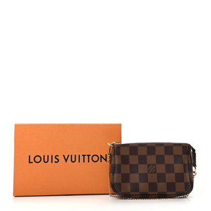 Louis Vuitton Damier Ebene Mini Pochette Accessories 10 of 10