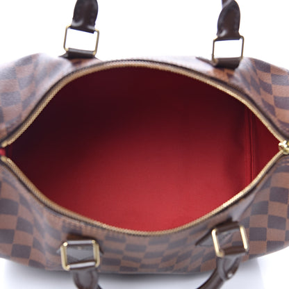 Louis Vuitton Damier Ebene Speedy 30 5 of 12