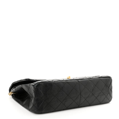 Chanel Aged Calfskin Quilted 2.55 Reissue 226 Flap Black 4 of 10