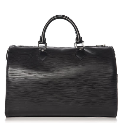 Louis Vuitton Epi Speedy 30 Black 1 of 10