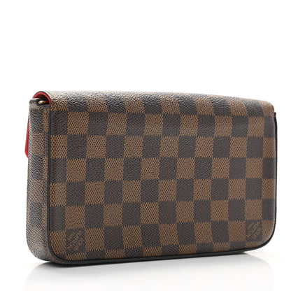 Louis Vuitton Damier Ebene Pochette Felicie Chain Wallet 3 of 7