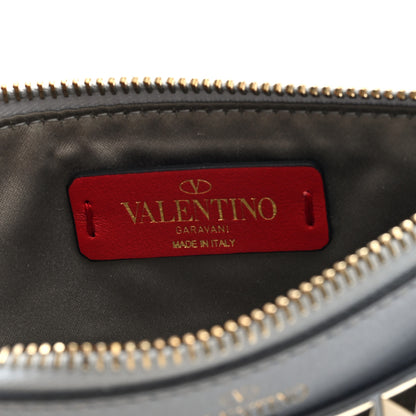 Valentino Garavani Nappa Rockstud Zip Wristlet Pouch Pastel Grey 6 of 7