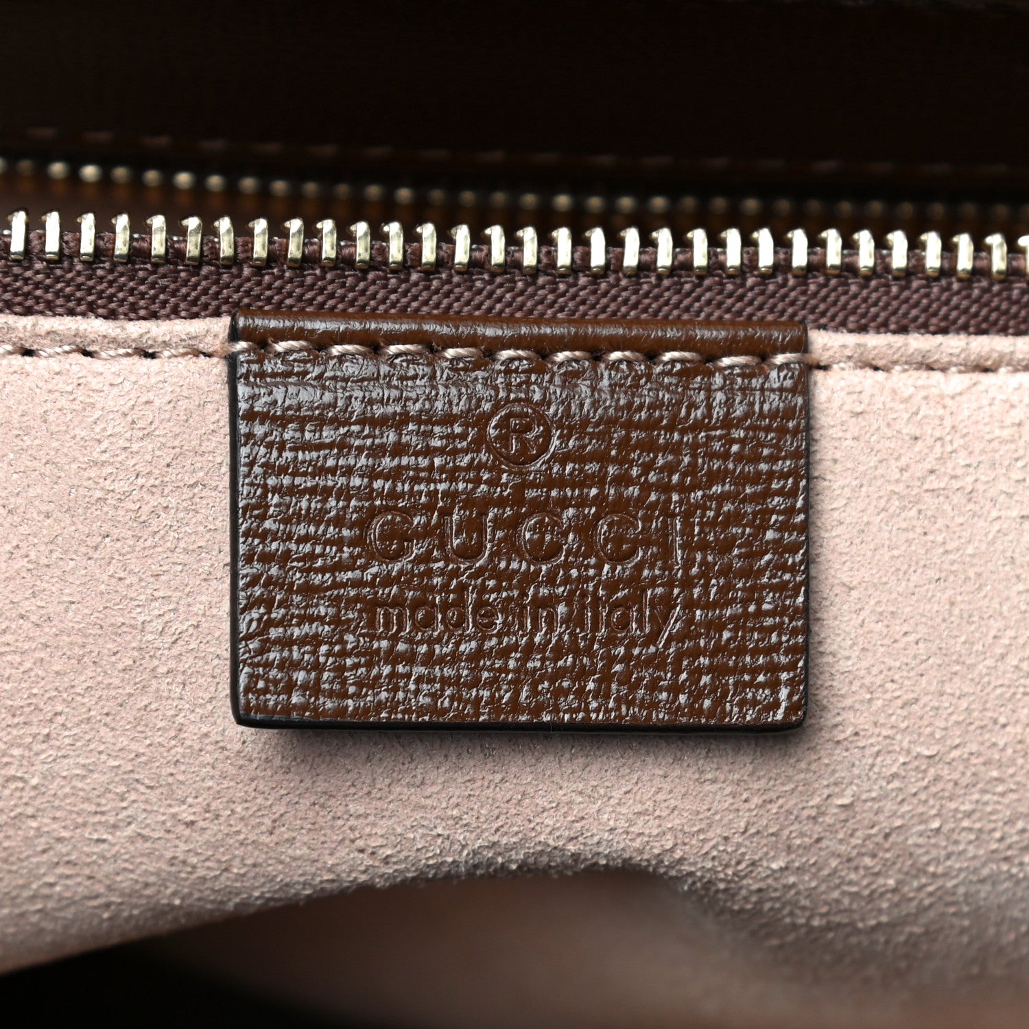 Gucci GG Supreme Monogram Horsebit 1955 Shoulder Bag Beige Brown Sugar 6 of 10