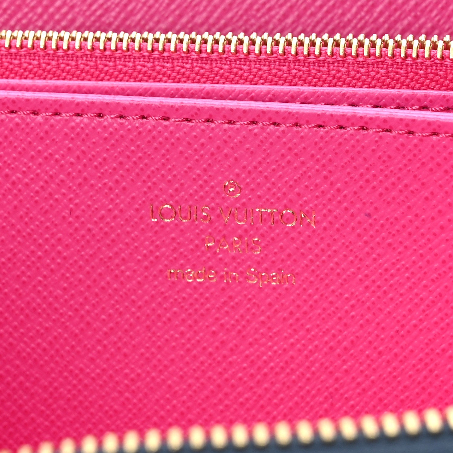 Louis Vuitton Monogram Giant Spring In The City Zippy Wallet Midnight Fuchsia 6 of 7