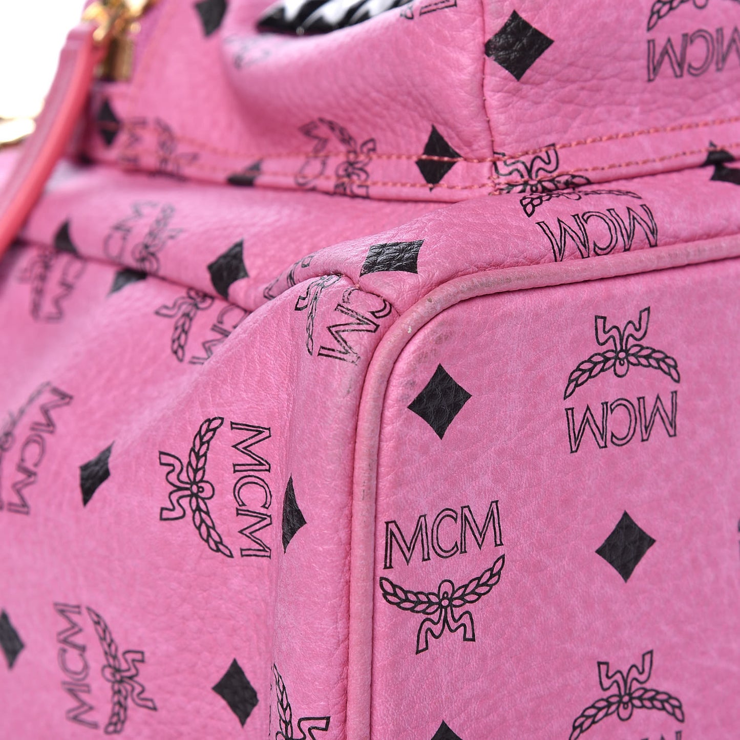 Visetos Studded Medium Stark M Backpack Pink