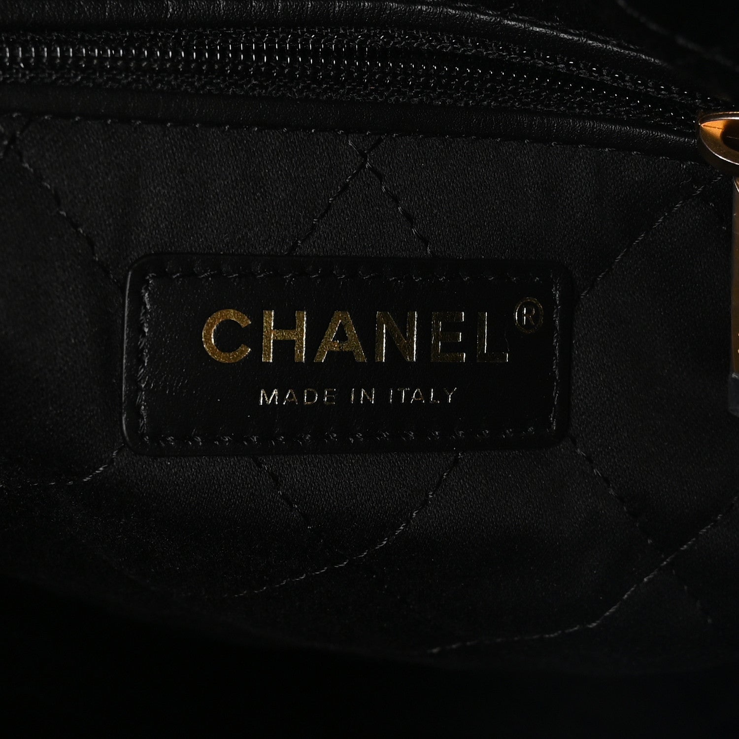 Chanel Shiny Calfskin Quilted Chanel 22 Backpack Black 6 of 10