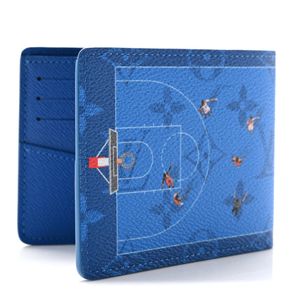 Louis Vuitton Monogram Slender Wallet Basketball Blue 3 of 7