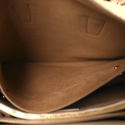 MCM Grained Calfskin Studded Medium Milla Tote Beige 7 of 14