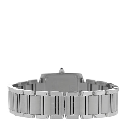 Cartier Stainless Steel 20mm Tank Francaise Quartz Watch 3 of 4