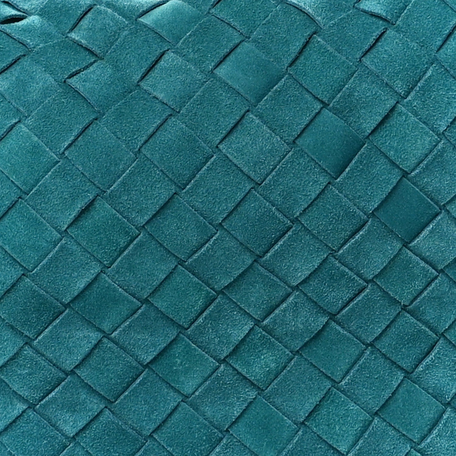 Bottega Veneta Suede Intrecciato Teen Jodie Hobo Petroleum Blue 9 of 11