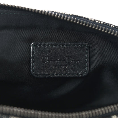 Christian Dior Monogram Mini Saddle Pochette Black 6 of 11