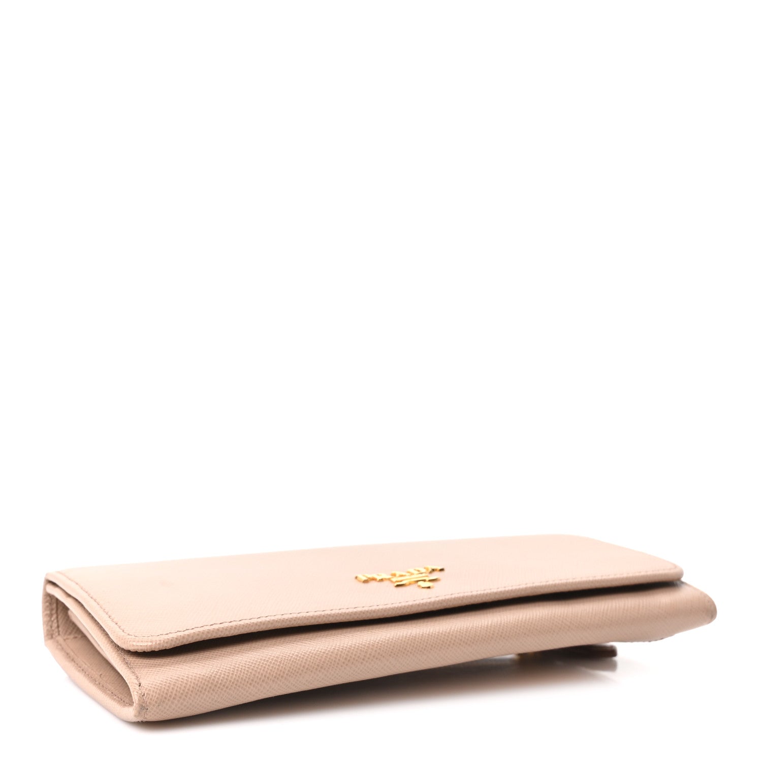 Prada Saffiano Metal Continental Flap Wallet Cammeo 4 of 9