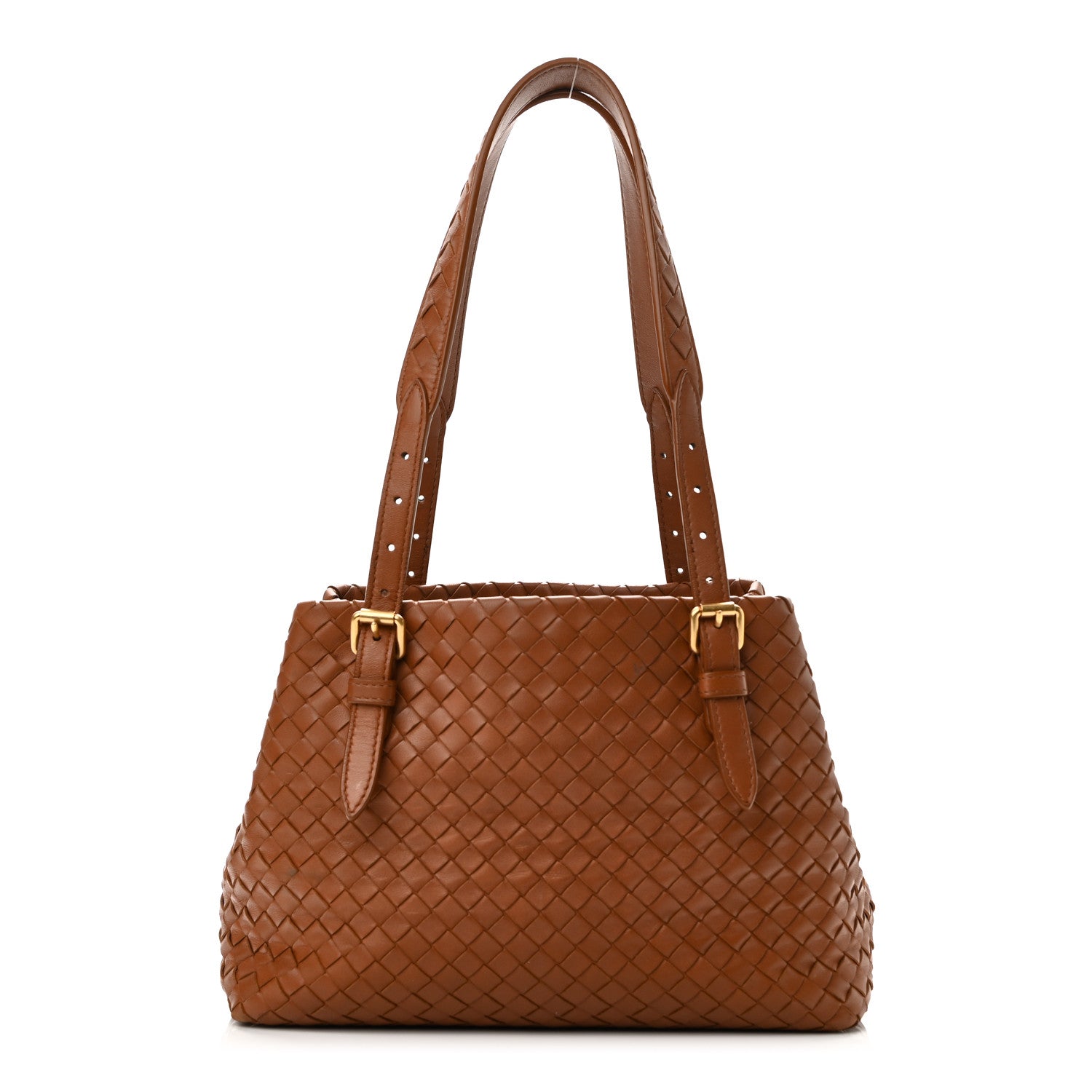 Bottega Veneta Nappa Intrecciato Seamless Tote Dark Calvados 1 of 17