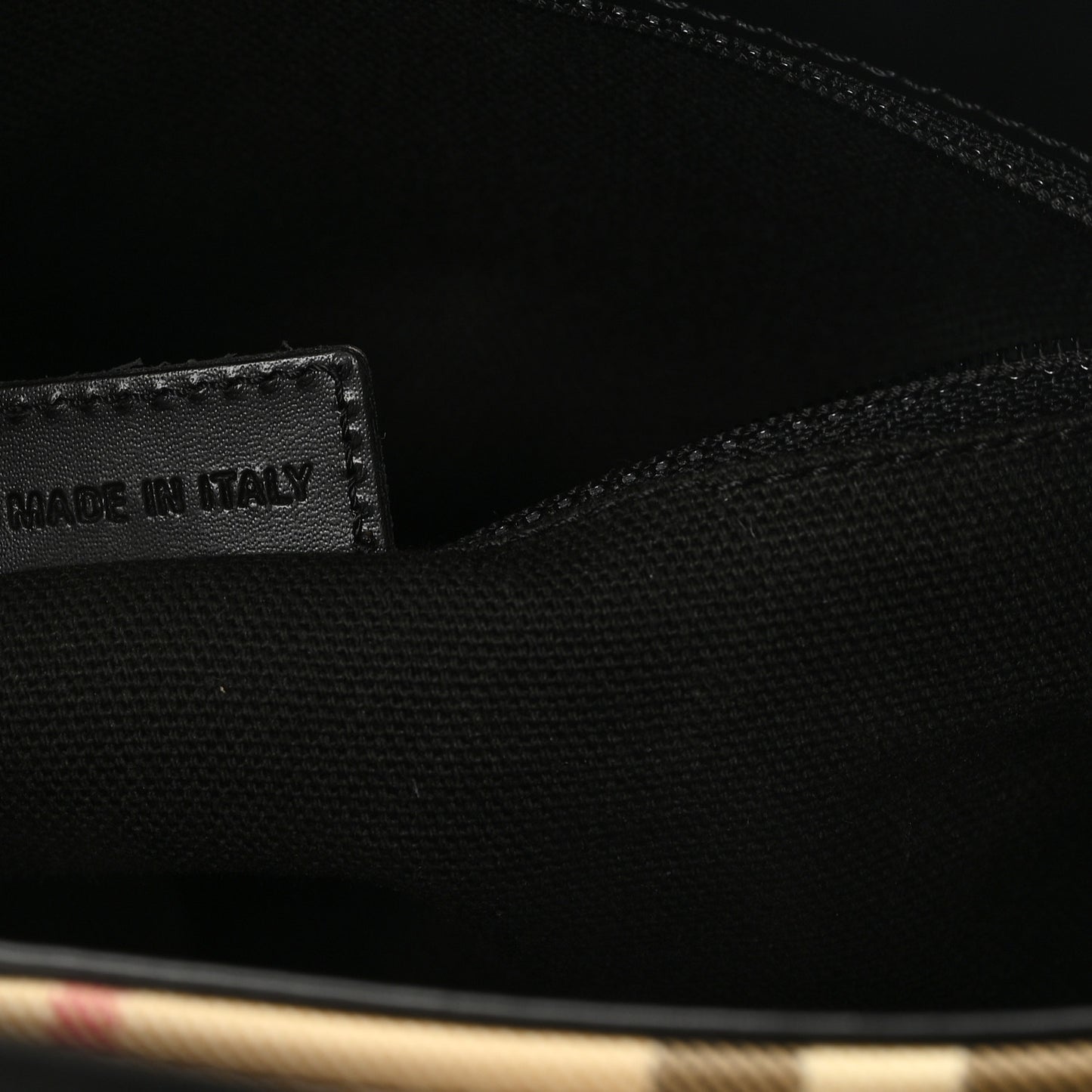 House Check Regent Tote Black