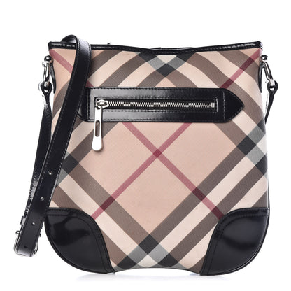 Burberry Supernova Check Small Dryden Crossbody Bag Black 1 of 14