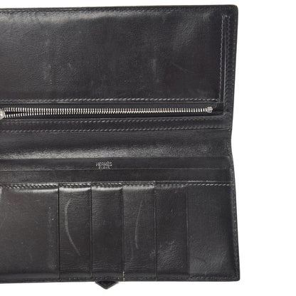 Hermes Box Bearn Wallet Black 5 of 6