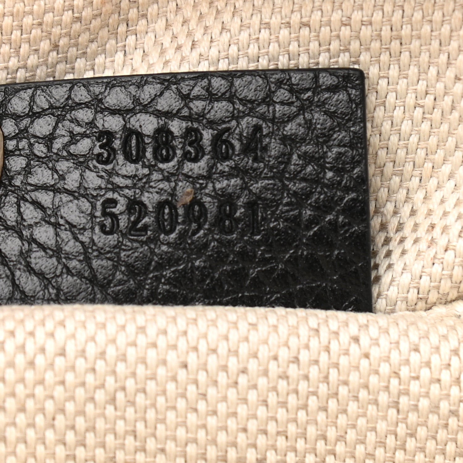 Gucci Pebbled Calfskin Small Soho Disco Bag Black 7 of 13