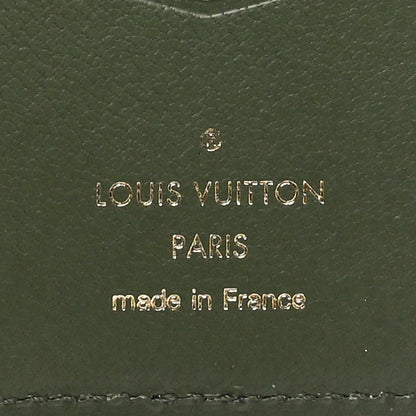 Louis Vuitton Ostrich Monogram Pocket Organizer Cactus 6 of 7
