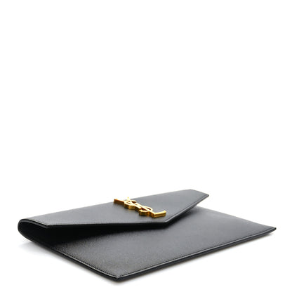 Saint Laurent Grain De Poudre Uptown Pouch Black 4 of 6