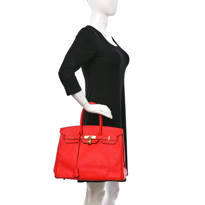Hermes Epsom Birkin 35 Rose Jaipur 2 of 18