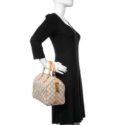 Louis Vuitton Damier Azur Speedy Bandouliere 25 2 of 12