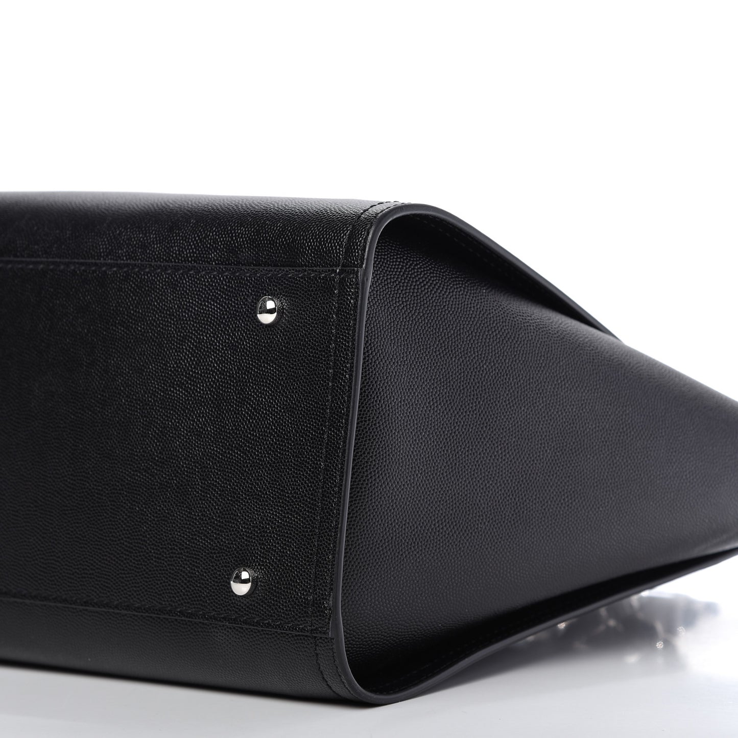 Caviar Small Studded Deauville Tote Black