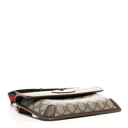 Gucci GG Supreme Monogram Neo Vintage Web Belt Bag Brown 4 of 9