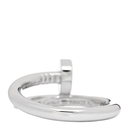Cartier 18K White Gold Juste Un Clou Ring 55 7.25 3 of 4