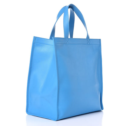Balenciaga Calfskin Kittens Market Shopper Turquoise 3 of 12