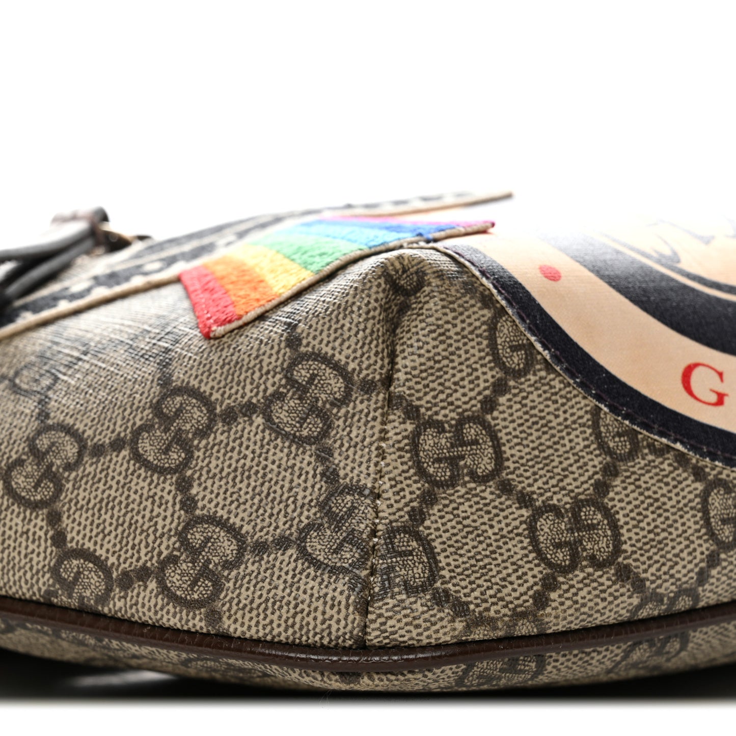 GG Supreme Monogram Courrier Belt Bag Beige New Acero
