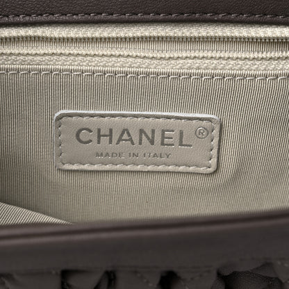 Chanel Washed Lambskin Quilted Mini Chain Around Flap Taupe 6 of 10
