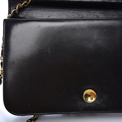 Chanel Lambskin Quilted Small Single Flap Bag Black 12 of 15