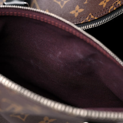 Louis Vuitton Monogram Macassar Keepall Bandouliere 55 9 of 10