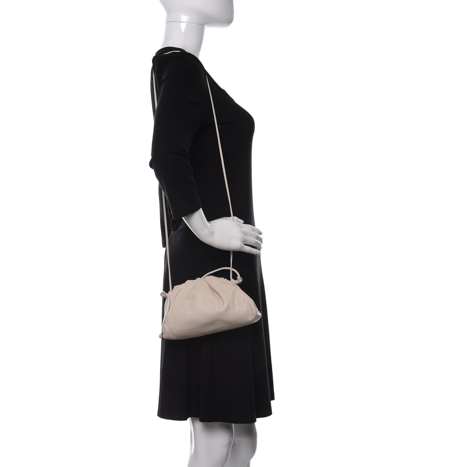 Bottega Veneta Butter Calfskin The Mini Pouch Mist 2 of 14