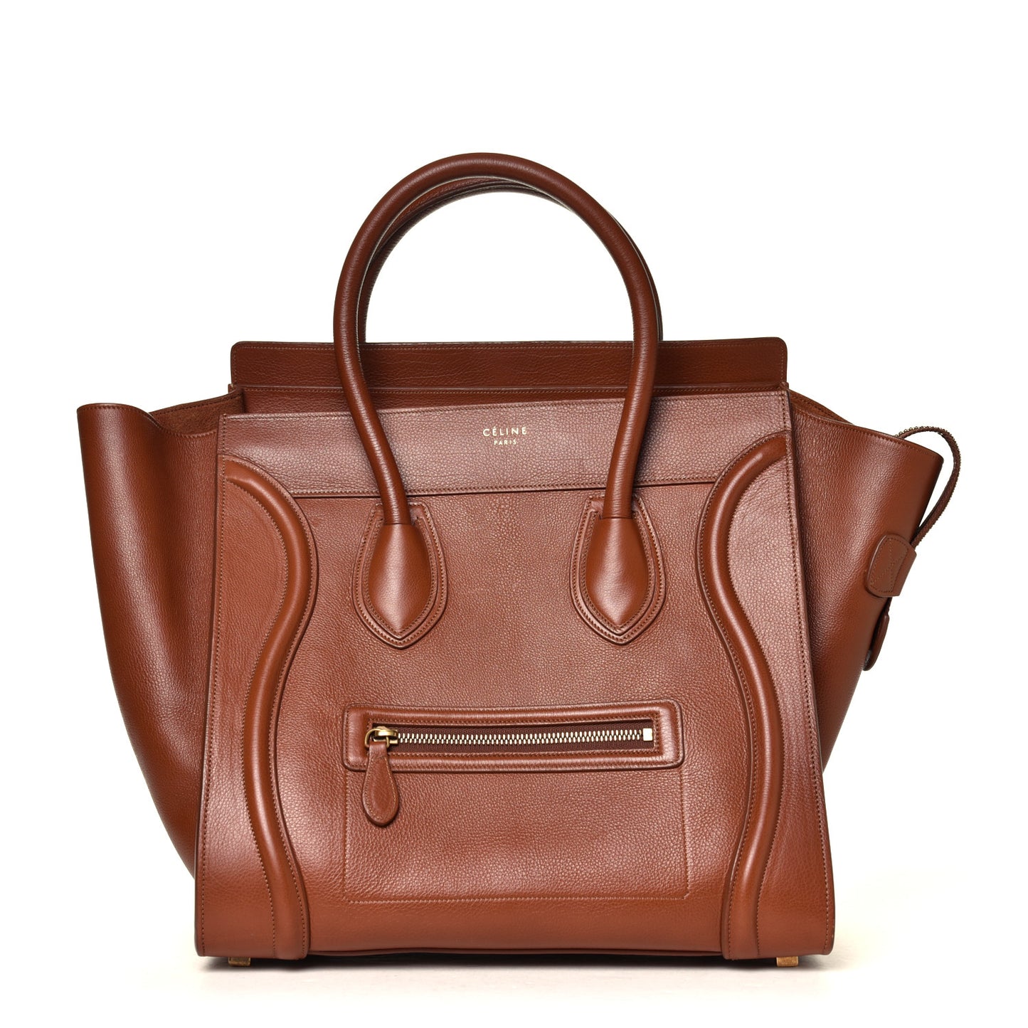 Baby Calfskin Mini Luggage Caramel