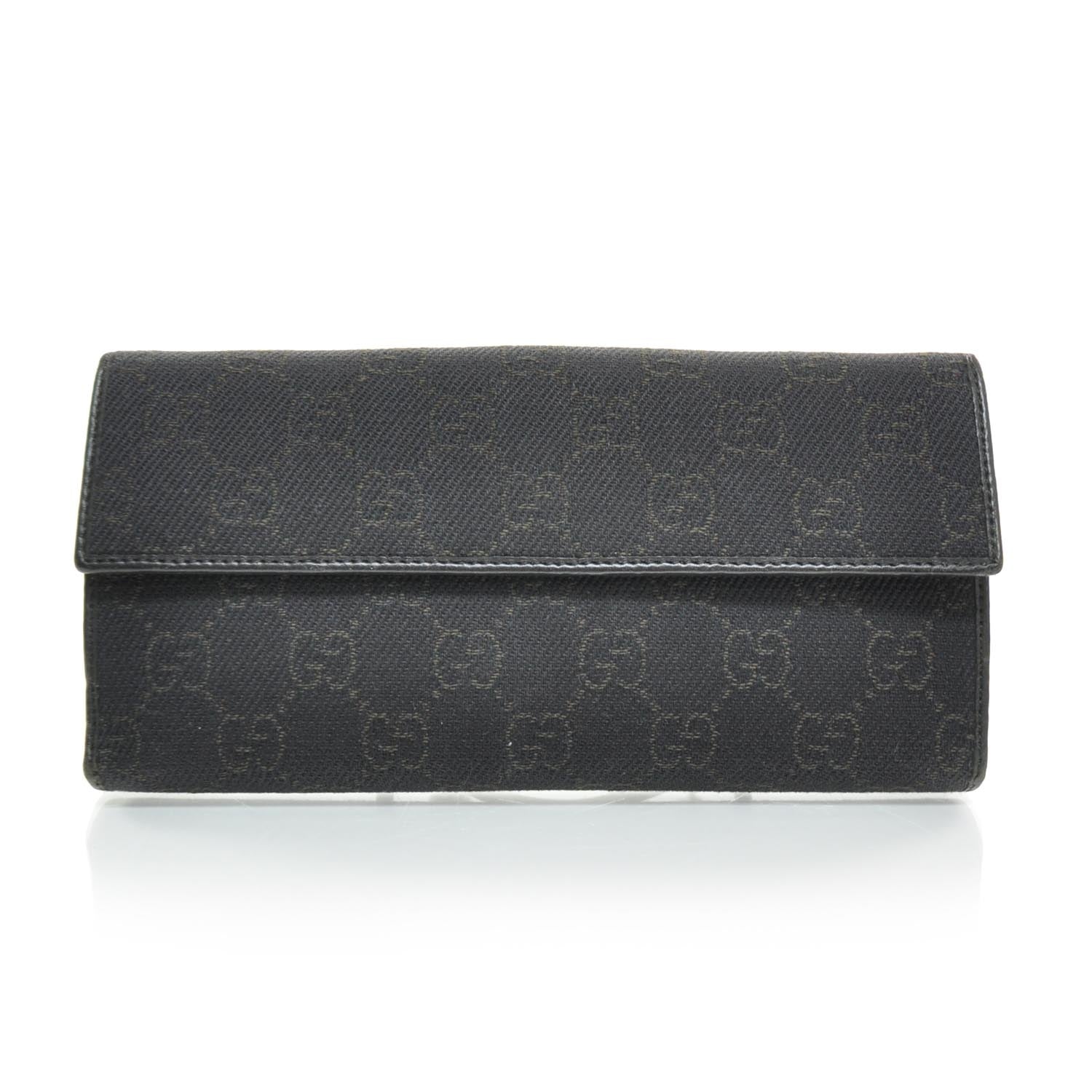 Gucci Monogram Continental Wallet Brown 2 of 8