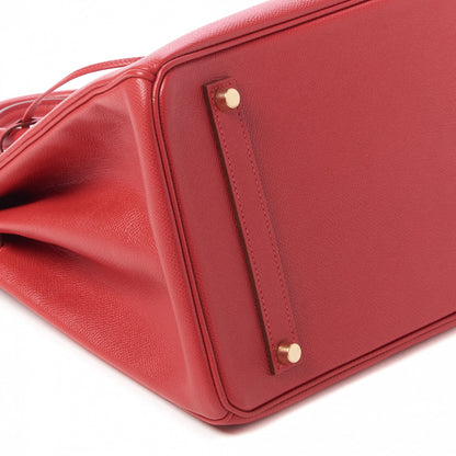 Hermes Epsom Birkin 35 Rouge Vif 8 of 28