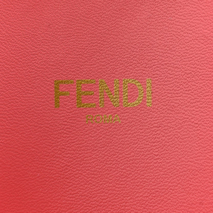Fendi Vitello Fendi Feel Buckled Slide Sandals 38 Pink Dalia 6 of 9