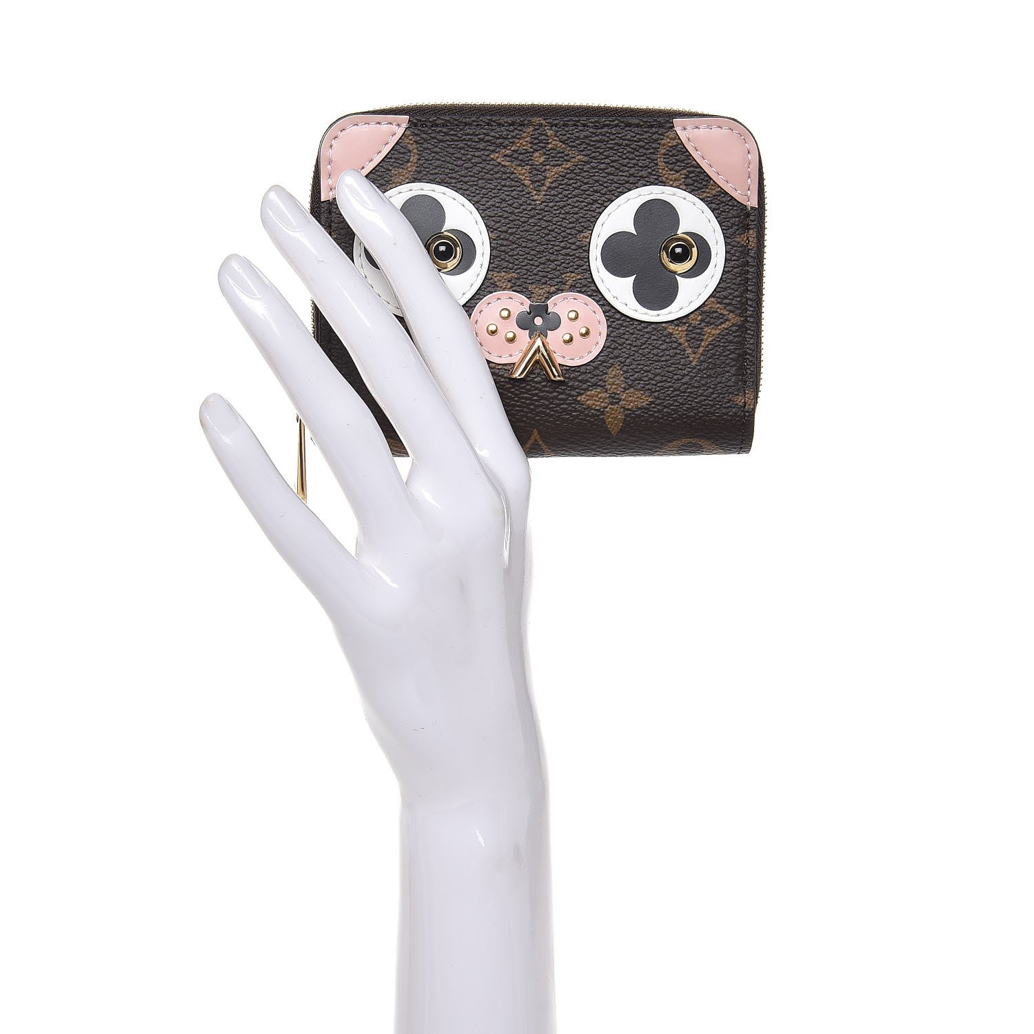 Louis Vuitton Monogram Valentine Dog Zippy Coin Purse 10 of 16