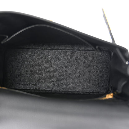Hermes Togo Kelly Retourne 25 Black 5 of 11
